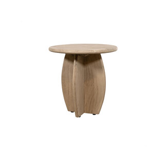MySons Bijzettafel Ø50, H50, Acacia Weathered Wood