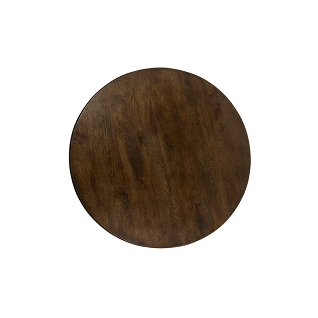 Brooz Jumbo ronde bijzettafel Ø50 cm Brown Walnut