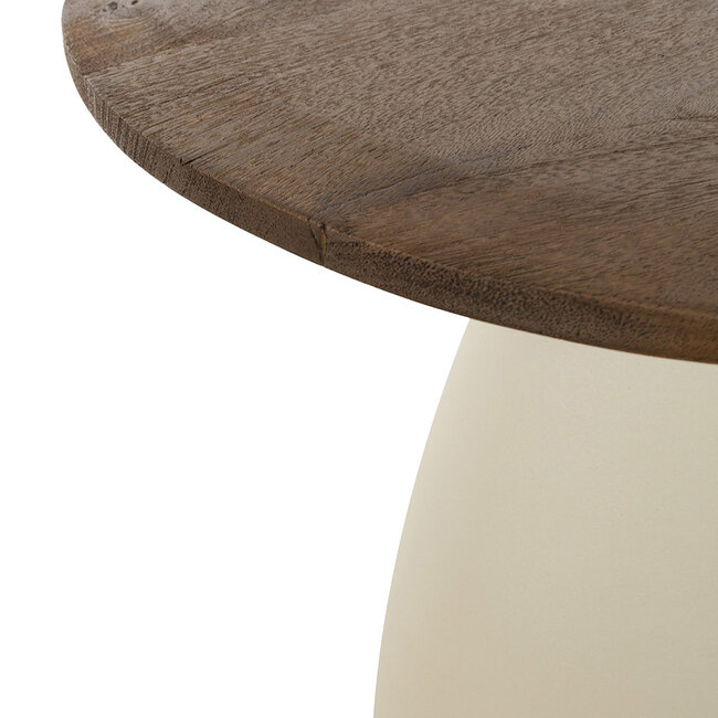 MySons Bijzettafel organisch 50, H50, Malaga Brown