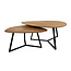 MySons Keulen salontafel organisch, set van 2, Smooth Natural