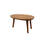 Brooz Hamburg salontafel ovaal 60 cm – mango smooth natural