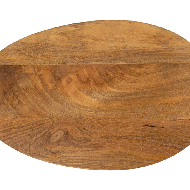 MySons Hamburg salontafel ovaal 60, H32, Smooth Natural