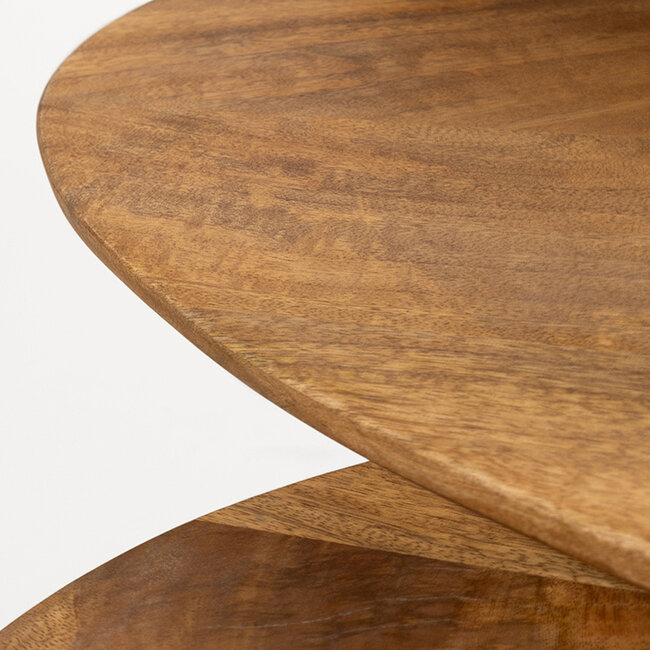 MySons Hamburg salontafel ovaal 60, H32, Smooth Natural