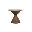 MySons Yves bijzettafel Ø57, H47, Brown Walnut, Smoke glass