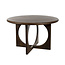 Brooz Zodiac Mango Walnut Ronde Eettafel Ø130 | Organisch Design | Mangohout
