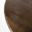 Brooz Zodiac Mango Walnut Ronde Eettafel Ø130 | Organisch Design | Mangohout