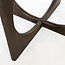 Brooz Zodiac Mango Walnut Ronde Eettafel Ø130 | Organisch Design | Mangohout