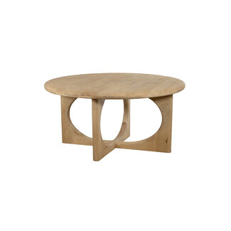 MySons Salontafel Ø80, H40, Groovy Natural
