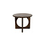 Brooz Organische Salontafel Ø60 cm – Mango Walnut Massief Mangohout