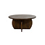 Brooz Salontafel Ø80, H40, Mango Walnut