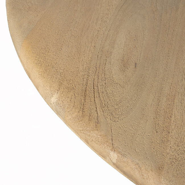 MySons Salontafel Ø60, H46, Groovy Natural