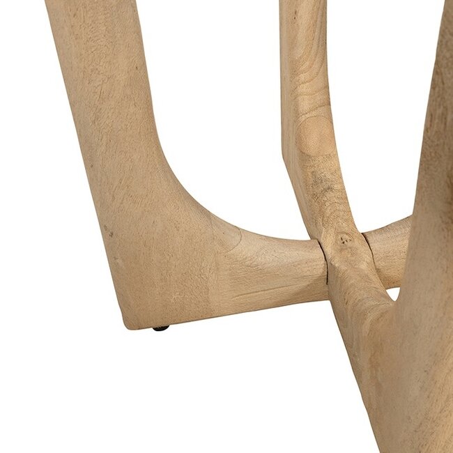 MySons Salontafel Ø60, H46, Groovy Natural