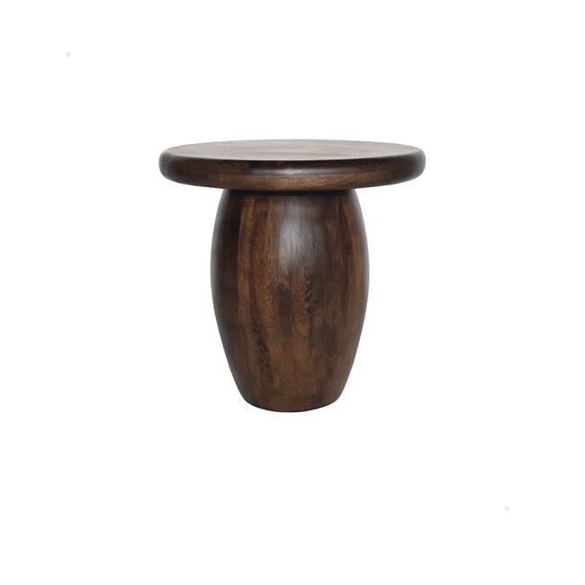 MySons Bijzettafel Ø50, H50, Mango Walnut