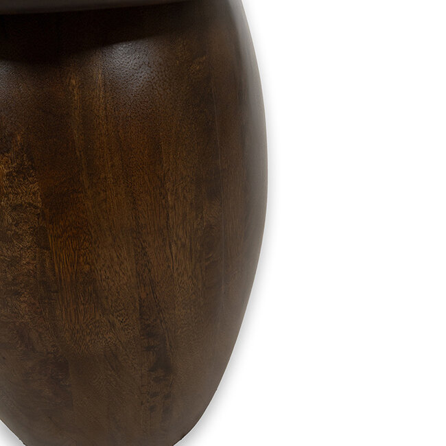 MySons Bijzettafel Ø50, H50, Mango Walnut