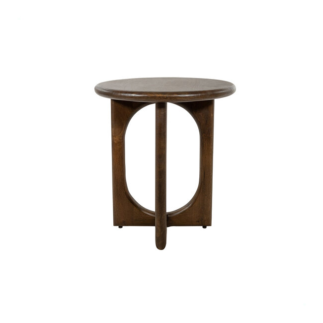 Brooz Zodiac bijzettafel Ø50 cm Dark Walnut
