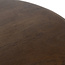 Brooz Zodiac bijzettafel Ø50 cm Dark Walnut