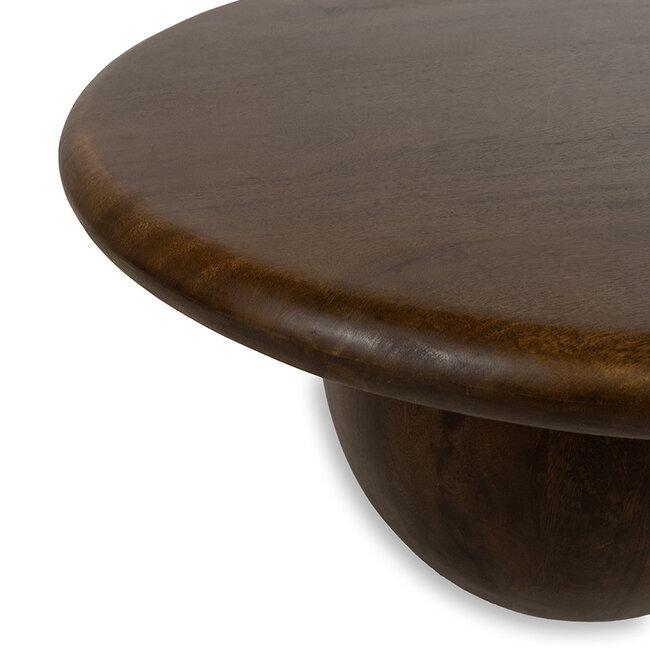 MySons Salontafel Ø75, H40, Mango Walnut