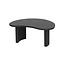 Brooz Firenze salontafel 85 cm boonvorm zwart
