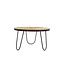 Benoa Salontafel Rond Industrieel 60
