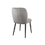 Brooz Eetkamerstoel Bobby zonder armleuningen – Perfect Harmony  Light Grey  (set van 2)