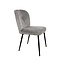 Brooz Eetkamerstoel Bobby zonder armleuningen – Perfect Harmony  Light Grey  (set van 2)