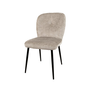 Brooz Eetkamerstoel Bobby zonder armleuningen – Perfect Harmony Liver (set van 2)