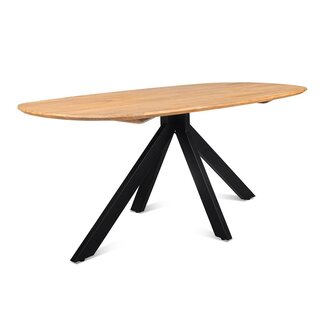 Brooz Runa Deens ovale eettafel 120 cm Mango Naturel