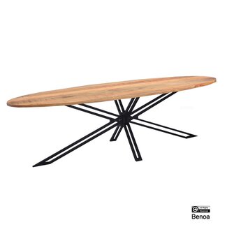 Benoa Eettafel Ellips Yana 180