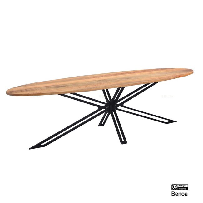 Benoa Eettafel Ellips Yana 180