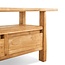Brooz TV dressoir Blora 150 – onbewerkt teakhout met lades en open vak