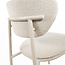 Brooz Eetkamerstoel Didi – beige frame met Gear stof shell (set van 2)