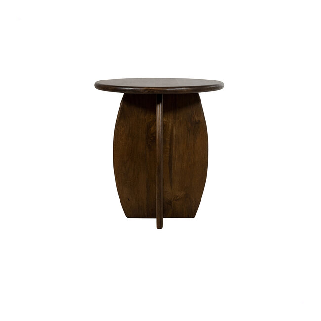 Brooz Belly bijzettafel Ø50 cm Mango Brown Walnut