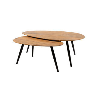 Brooz Kassel salontafel set van 2