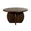 Brooz Belly ronde eettafel Ø130 cm Mango Brown Walnut