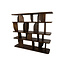 Brooz Design boekenkast Oregano – mangohout walnut met open vakken