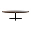 Brooz Scorpio ovale eettafel 160 cm Mango Brown Walnut