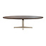 Brooz Scorpio ovale eettafel 220 cm Mango Brown Walnut