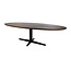 Brooz Scorpio ovale eettafel 190 cm Mango Brown Walnut