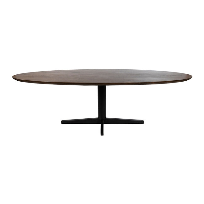 Brooz Scorpio ovale eettafel 190 cm Mango Brown Walnut