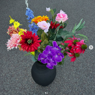 Boeket Zijdenbloemen