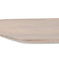 Brooz Deens Ovale Eettafel 160 cm Akagi Ashblond – Scandinavische Eiken Look met Zwart Kruispoot Onderstel