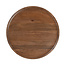 Brooz Salontafel Jade Kegelvoet Bruin Ø75 – Luxe Houten Design Salontafel