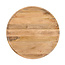Brooz Salontafel Jade Kegelvoet Naturel Ø75 – Ronde Houten Design Salontafel
