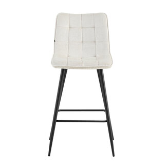 Brooz Moderne barkruk Lucille – Perfect Harmony stof Beige  (set van 4)