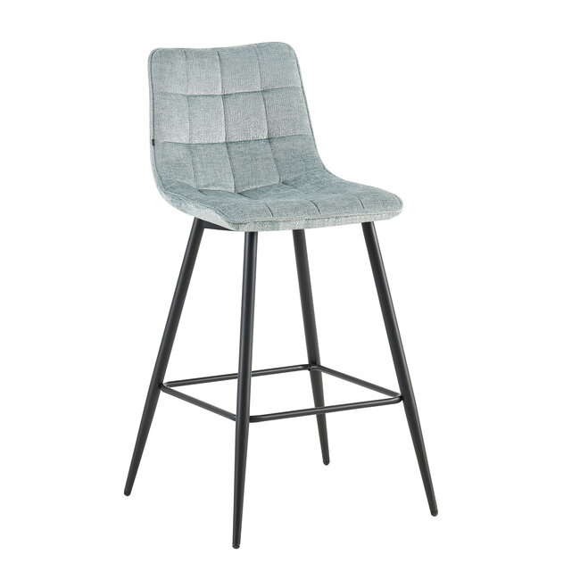 Brooz Moderne barkruk Lucille – Perfect Harmony stof Lichtblauw  (set van 4)