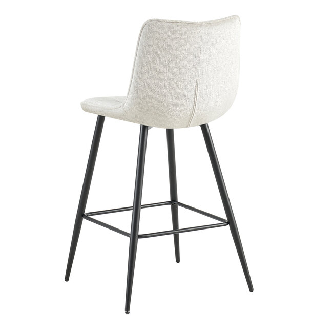 Brooz Moderne barkruk Lucille – Perfect Harmony stof Beige  (set van 4)