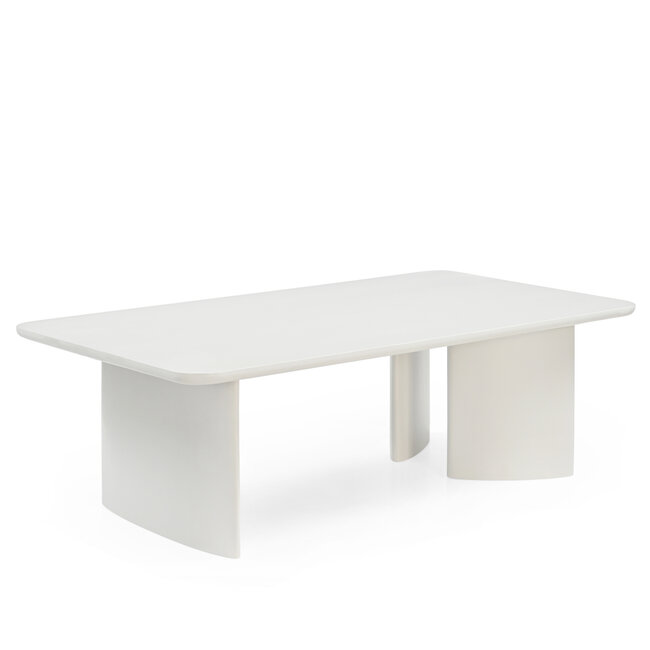 Salontafel Jade Rechthoek Off White