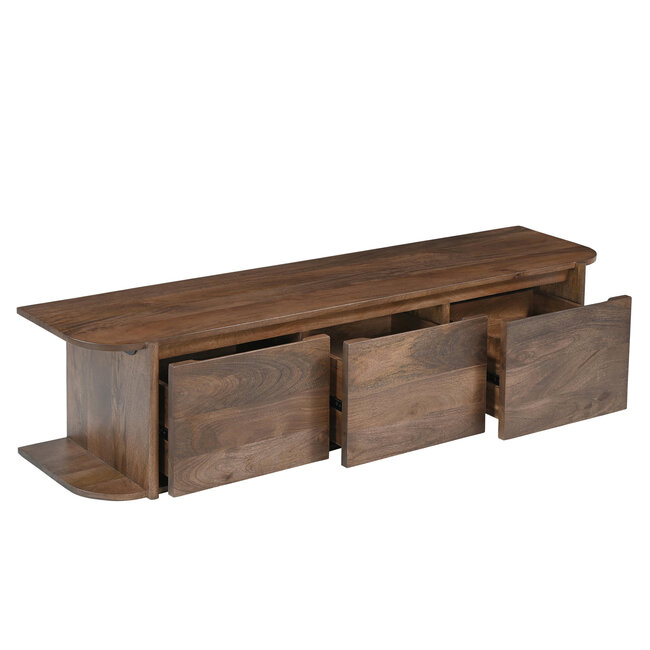 TV kast Jade zwevend Bruin 160