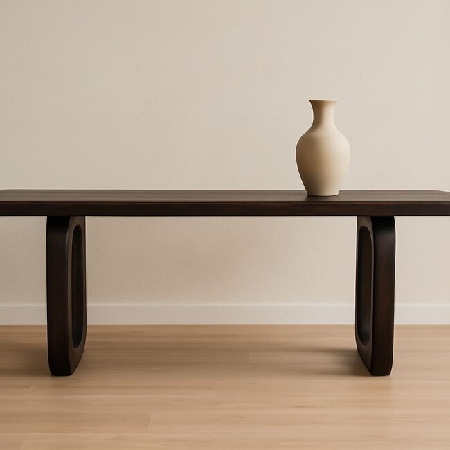 Brooz Marly eettafel 180 cm Mango Walnut