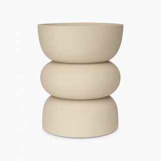 Brooz Luna ronde bijzettafel Ø35 cm Beton Ciré